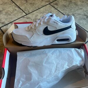 Nike Air Max SC White with Black Accents